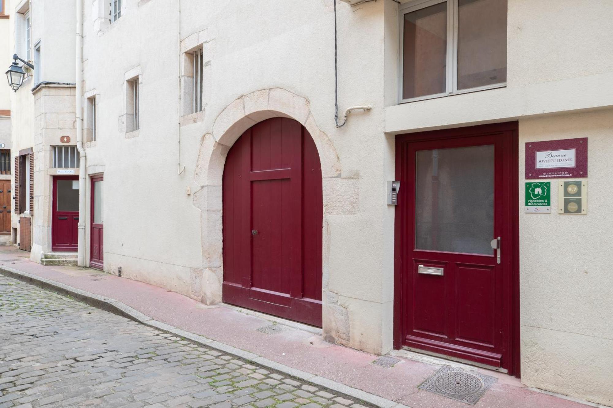 Residence Beaune Sweet Home, 4 Appartements D'Exception Avec Parking Inclus Exteriör bild